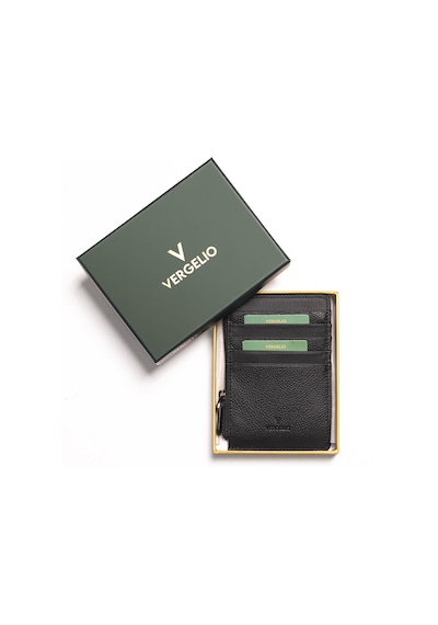 Black Cüzdan & Kartlık Kadın Diğer 864 Vergelio Flother Wallet Card Holder Siyah
