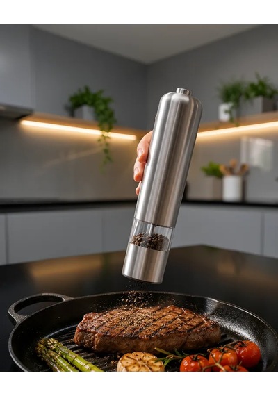 Astraltech Elektrikli Baharat Öğütücü Şeffaf Gövde Yeni Nesil