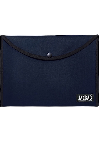 Jacbag Lacivert Erkek A4 Çıtçıtlı Dosya Defter Tablet Ve Evrak Çantası