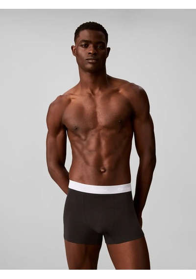 Calvin Klein Relaxed Fıt Trunk 3p, 4m5 Siyah Erkek 3'lü Boxer