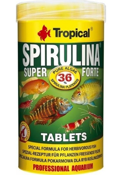 Tropical Super Spirulina Forte Tablets 250ml 150gr
