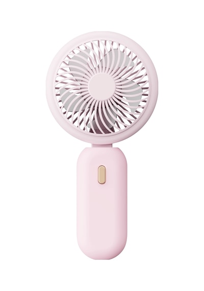 Taşınabililir Mini Usb Şarjlı 3 Kademeli El Masaüstü Vantilatör Fan Soğutucu Ym88220 Pembe