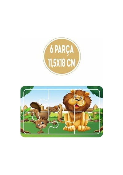 Lipyos Baby Puzzle 6 Parça 6 Adet Puzzle Seti-3