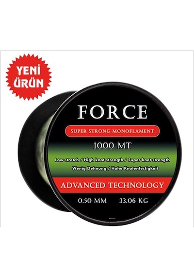 Misina Force 1000 Mt. Bobin (Yeşil) (422596815)