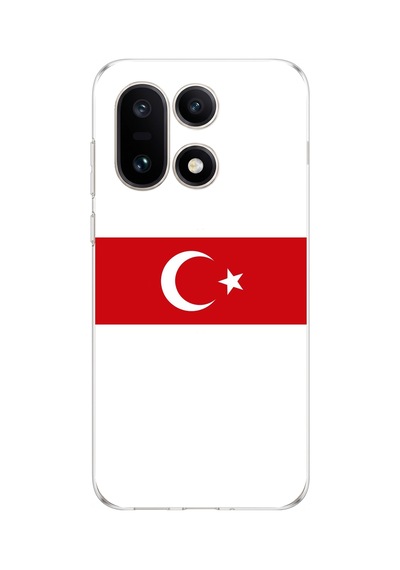 Oneplus 15 Uyumlu Türk Milli Takım Beyaz Forma Baskılı Silikon Kılıf Renkli