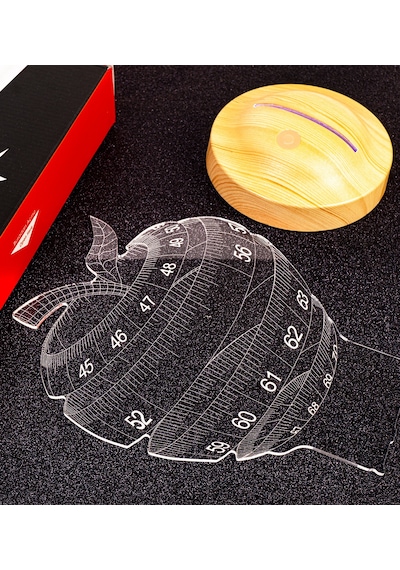 Diyetisyenler Günü Hediyesi, Diyetisyene Hediye 3D Led Lamba