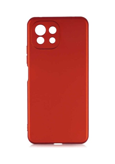 Xiaomi Mi 11 Lite Kılıf Zore Premier Silikon Kapak Kırmızı
