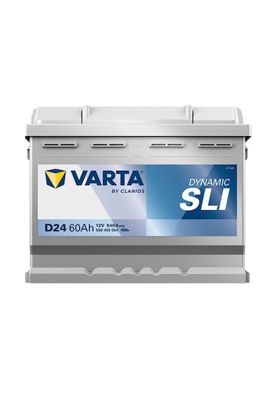 Varta D24 12V 60AH 540A Dynamic Sli Akü (Üretim Yılı: 2026)