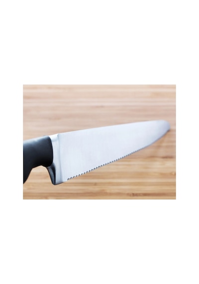 Ikea Vörda Ekmek Bıçağı 23 Cm Krom - Siyah Çok Renkli