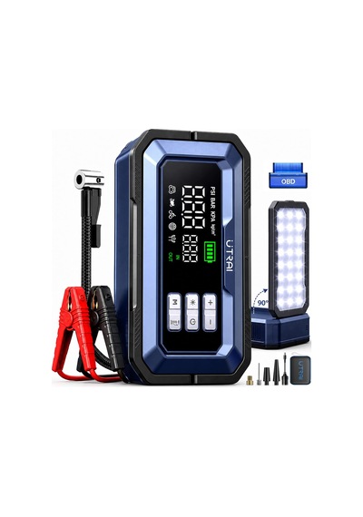 Tr Jstar Js30 16000mah 7000a Bitik Akü Çalıştıran Jump Starter Akü Takviye Cihazı+lastik Şişirme+ Obd2 Araç Te