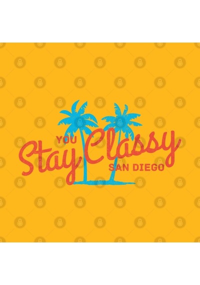 You Stay Classy San Diego Kupa Bardak Çok Renkli