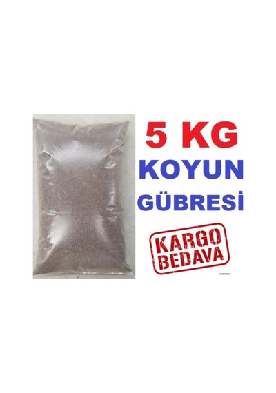 Tr Koyun Gübresi, 5 Kg, Yanmış Elenmiş 0,250