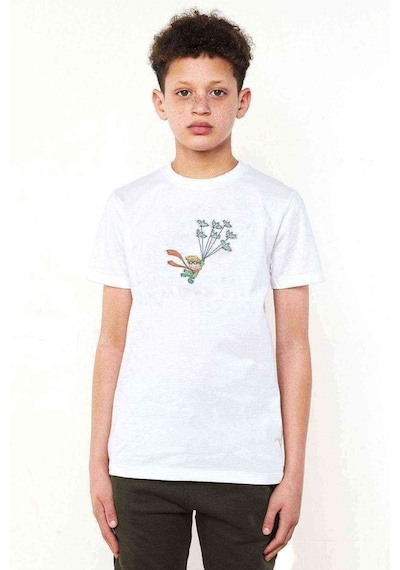 Tshirthane Karikatür Karakter Çizimi Küçük Prens Post Baskılı Unisex Çocuk