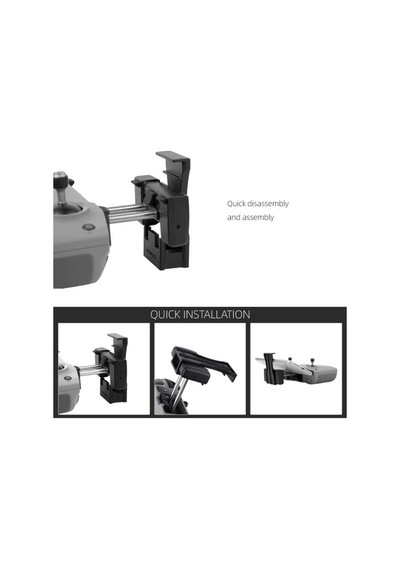 Dji Mavic Air 2 Uzaktan Kumanda Telefon Tutucu Klip 5-7” Inç 12Cm