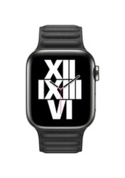 Apple Watch Uyumlu 38mm Krd-34 Deri Kordon - Siyah