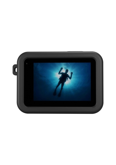 Gopro Hero13 Uyumlu Silikon Kılıf Hero12/11/10/9 Uyumlu + Silikon Lens Koruyucu + Kordon İp