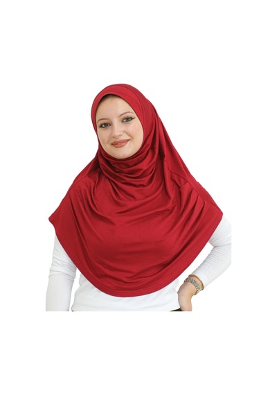 Modish Group Uzun Hazır Giyim Turban Yumuşak Eşarp Islami Giyim Viskon - Bordo Bordo