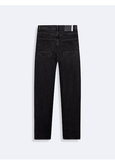 LTB New Smarty Dar Paça Orta Bel Mavi Jean Pantolon Koyu Gri