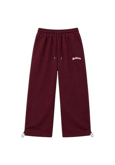 Zaee San Andreas Premium Baggy Ayarlanabilir Paça Eşofman Altı Bordo