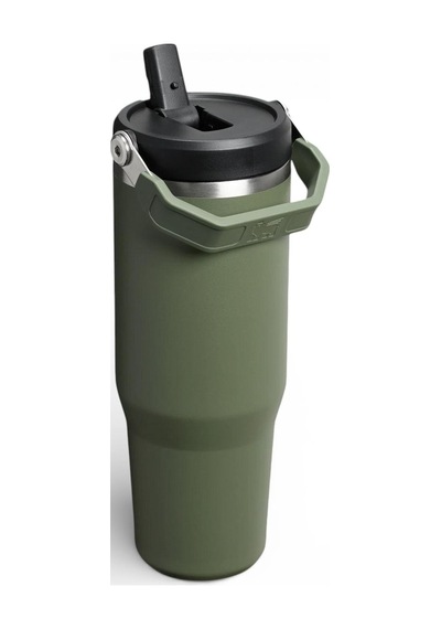 Stanley The Iceflow Flip Straw 2.0 Tumbler 0.89l / 30oz Dried Pine Termos As1012043077 Haki