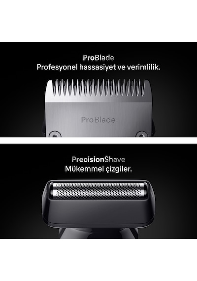 Braun Hepsi Bir Arada Series 7, 15'i 1 Arada Tıraş Kiti, Problade, Autosense, Aıo7580