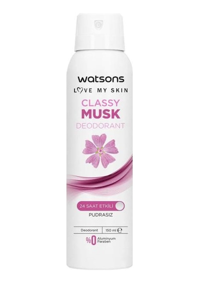 Watsons Classy Musk 150 Ml X3 Ve So Sexy 150 Ml X3 Deodorant Seti
