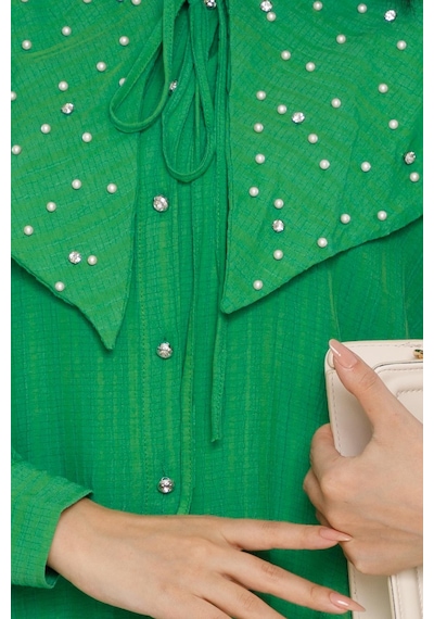 Sevitli Geniş Yaka İncili Tunik-benetton Yeşili-4111-benetton Yeşili Benetton Yeşili Sevitli Geniş Yaka İncili Tunik-benetton Yeşili-4111-benetton Yeşili Benetton Yeşili