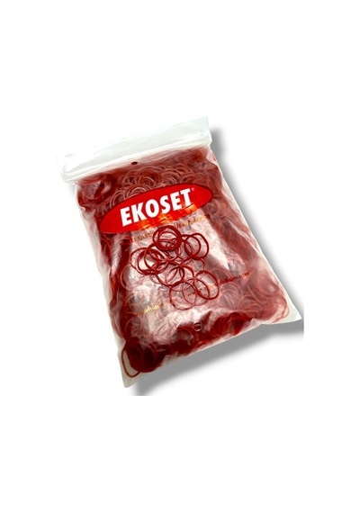 Küçük Kırmızı Paket Lastiği 40mm 3000 Adet