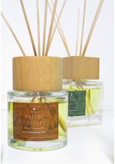 Missi Nature Collection Ahşap Kapaklı Dark Wood Oda Kokusu 200 ML