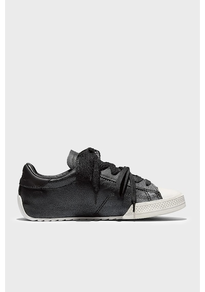 Converse Logolu Deri Sneaker Ayakkabı Kadın Ayakkabı A20655c 001 Siyah-beyaz SİYAH-BEYAZ