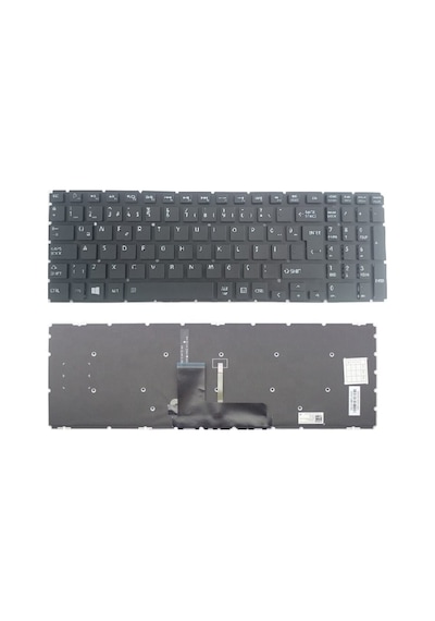 Toshiba S50-b S50-c S50d-b S50d-c Klavye Siyah Tr / Işıklı 18063743