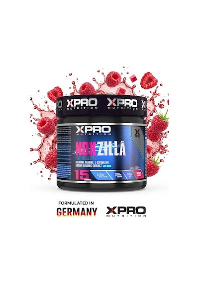 Noxzilla Pre-workout 270gr Ahududu Aromalı