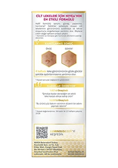 Tr Luminous630 Thiamidol Etkili Leke Karşıtı Cilt Serumu 30ml, Hyaluronik Asit, Cilt Tonu Eşitleyici,aydınlık Gör