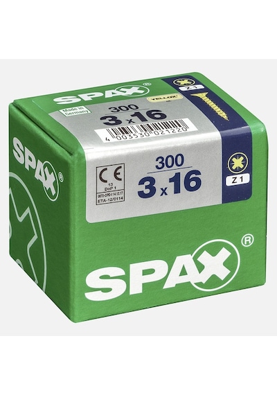 Spax Havşa Vida Sarı 3x16 Diğer