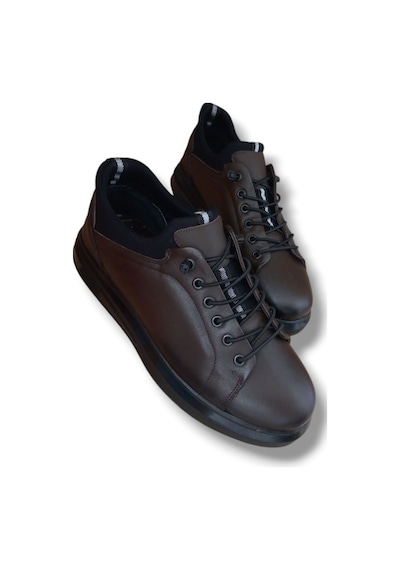 Growish Gr0224 Hakiki Deri Günlük Kullanım Kahverengi Erkek Sneaker Ayakkabı Kahverengi Growish Gr0224 Hakiki Deri Günlük Kullanım Kahverengi Erkek Sneaker Ayakkabı Kahverengi