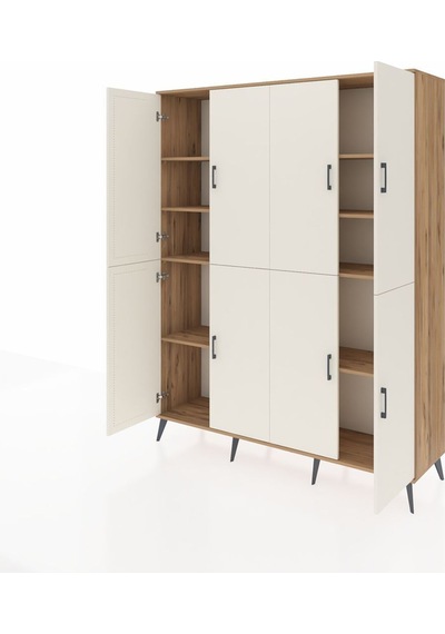 Hyperion Gardrop 8 Raflı 8 Kapaklı 176x44x221 Çam-aytaşı/çam Aytaşı/çam Hyperion Gardrop 8 Raflı 8 Kapaklı 176x44x221 Çam-aytaşı/çam Aytaşı/çam