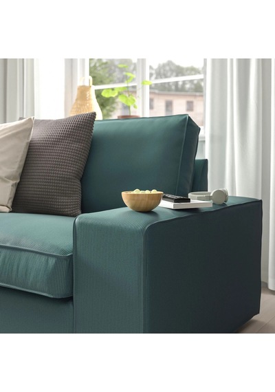 Ikea Gri Modern Kanepe - 3'lü Kanepe