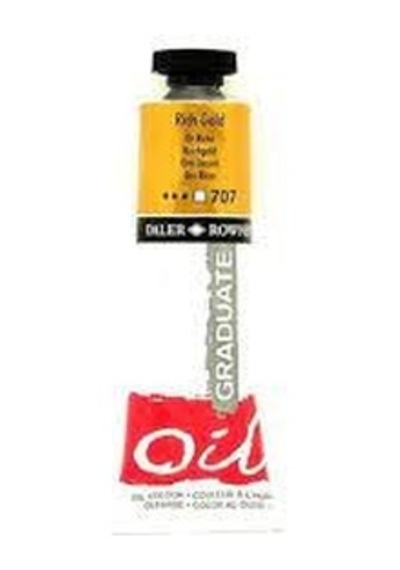 Graduate 38 ML Yağlı Boya 707 Rich Gold