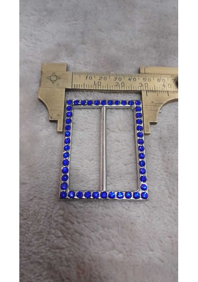 Kaplama Taşlı Toka İç Kemer Genişlik 3,5 Cm Dış Ölçü /4x3 Cm 1 Adet