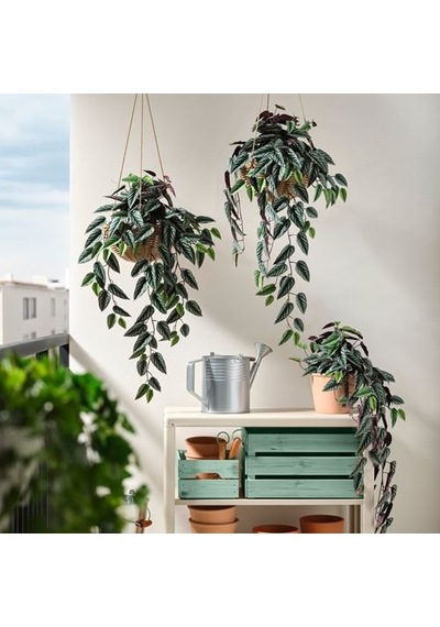Ikea Fejka Yapay Bitki, Yeşil, 15 Cm, İç-dış Mekan Asılabilir Sarmaşık