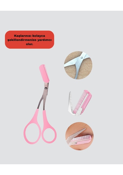 Mini Taraklı Kaş Düzeltici Hassas Şekillendirme Ve Taşınabilir Tasarım