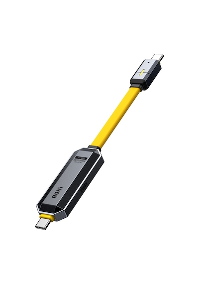Aohi The Future Magflash 256gb Usb-c Mikro Ssd Flash Bellek Ve Şarj Kablosu, 1000mb/s Veri Aktarım -