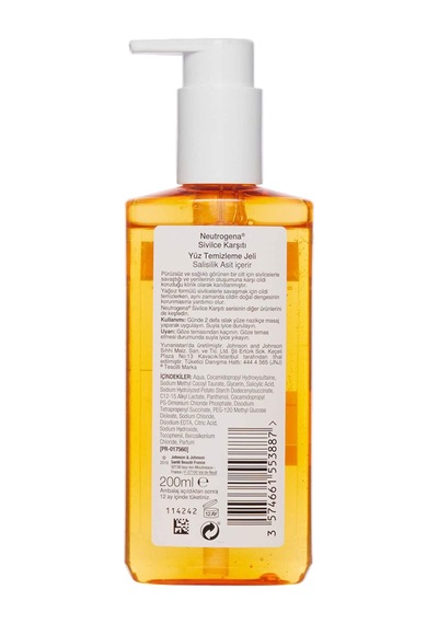Neutrogena Visibly Clear Sivilce Karşıtı Günlük Temizleme Jeli 200 ML