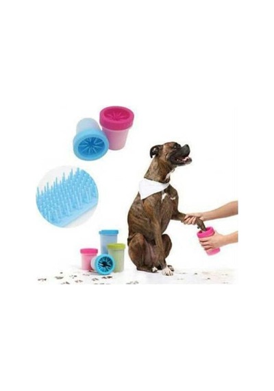 Küçük Boy Soft Gentle Köpek Ayak Yıkama Aparatı Pati Temizleme