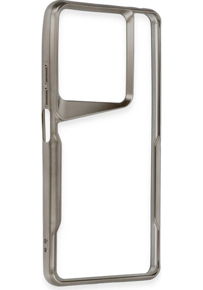 Flzdgnkr Newface Xiaomi Redmi Note 13 Pro 4g Kılıf Boyi Silikon Kapak - Titan Gri