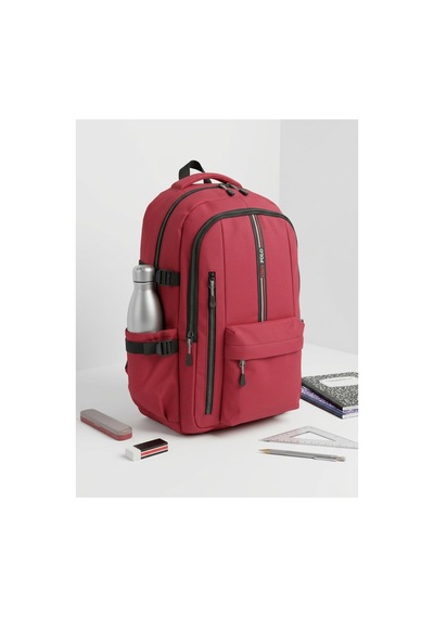 Newbag Sırt Okul Spor Çantası Kırmızı