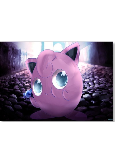 Cakasepetim Pokemon Go Jigglypuff Ahşap Mdf Tablo