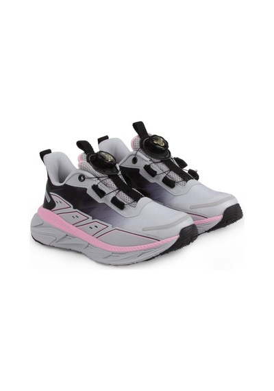 Buckhead Hynde Waterproof Outdor Çocuk Spor Ayakkabı Gri-fuşya