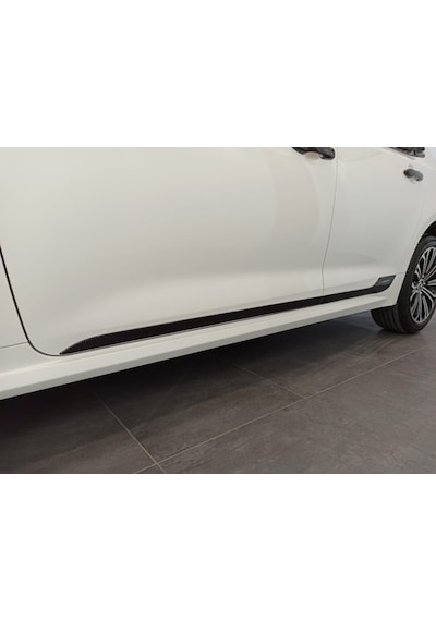 Toyota Uyumlu Corolla 2019 Kapı Çıtası Pıano  Black