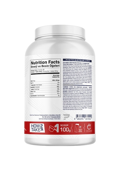 Proteinocean Vegan Gaıner - 2.5kg - 25 Servis